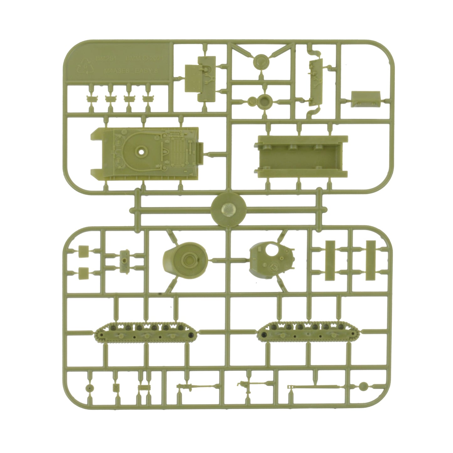 M4 Easy Eight (76mm) Platoon (x5 Plastic)