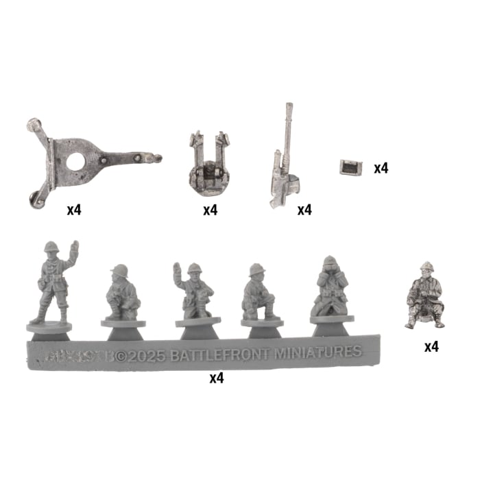 25mm AA Platoon (x4 guns)