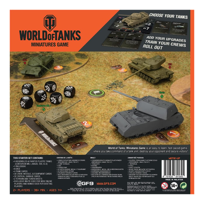 World of Tanks Starter Set (15th Anniversary)