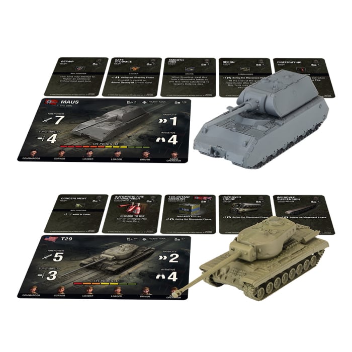 World of Tanks Starter Set (Maus, T29, IS-3, Centurion)