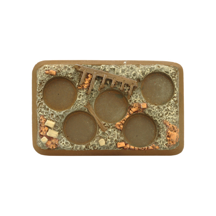 Plastic Bases - Rubble (x12 Small x16 Medium)