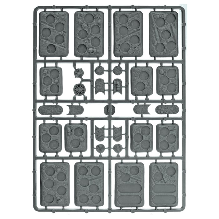 Plastic Bases - Rural  (x9 Small x16 Medium)