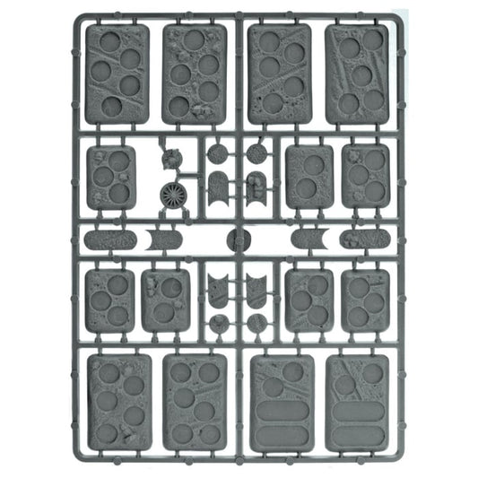 Plastic Bases - Rural  (x9 Small x16 Medium)