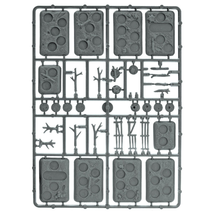 Plastic Bases - Rural  (x9 Small x16 Medium)