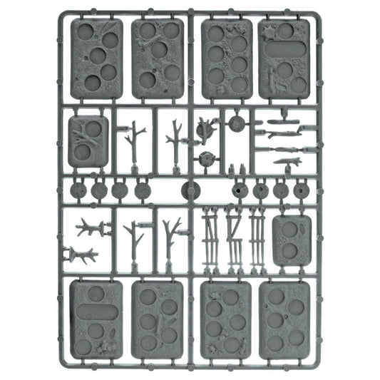 Plastic Bases - Rural  (x9 Small x16 Medium)